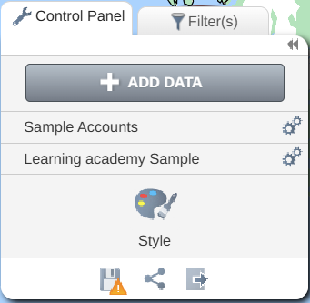 Terr control panel