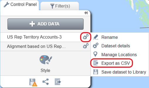 acc based csv exp